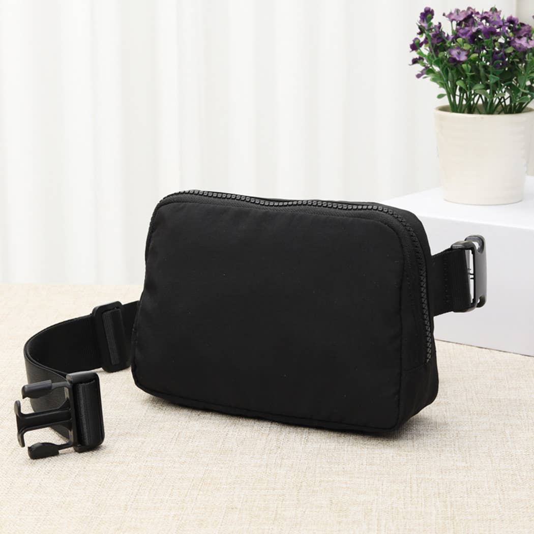 BLACK BUM BAG